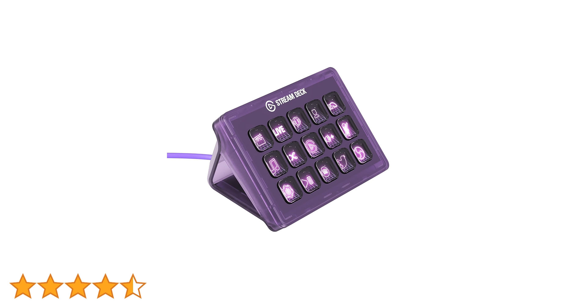 その他 Elgato Stream Deck MK.2 Atomic Purple Elgato、Stream Deck MK.2の新色アトミックパープルを数量限定発売